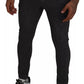 Graue Skinny-Hose aus Viskose mit Chevron-Muster