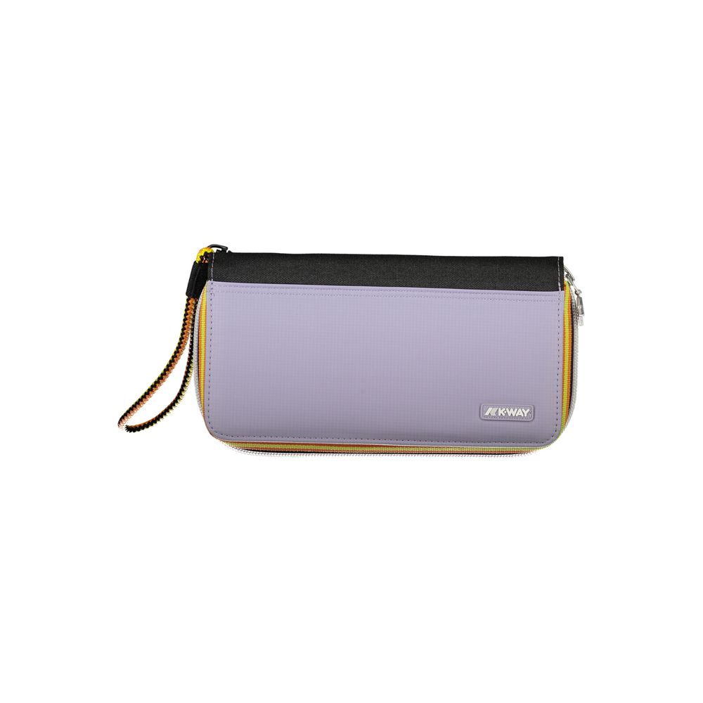 Purple Polyamide Wallet