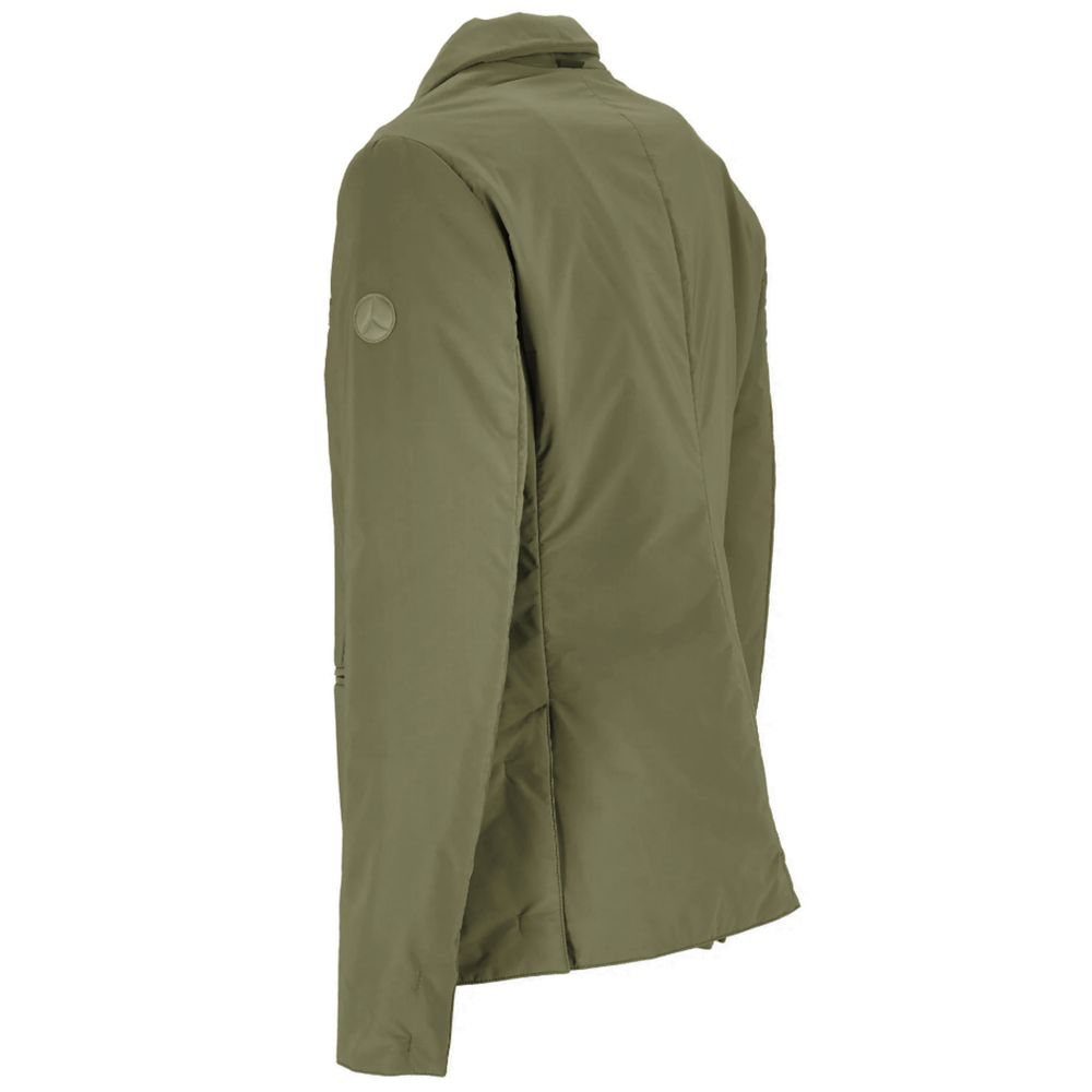 Green Polyester Jackets & Coat