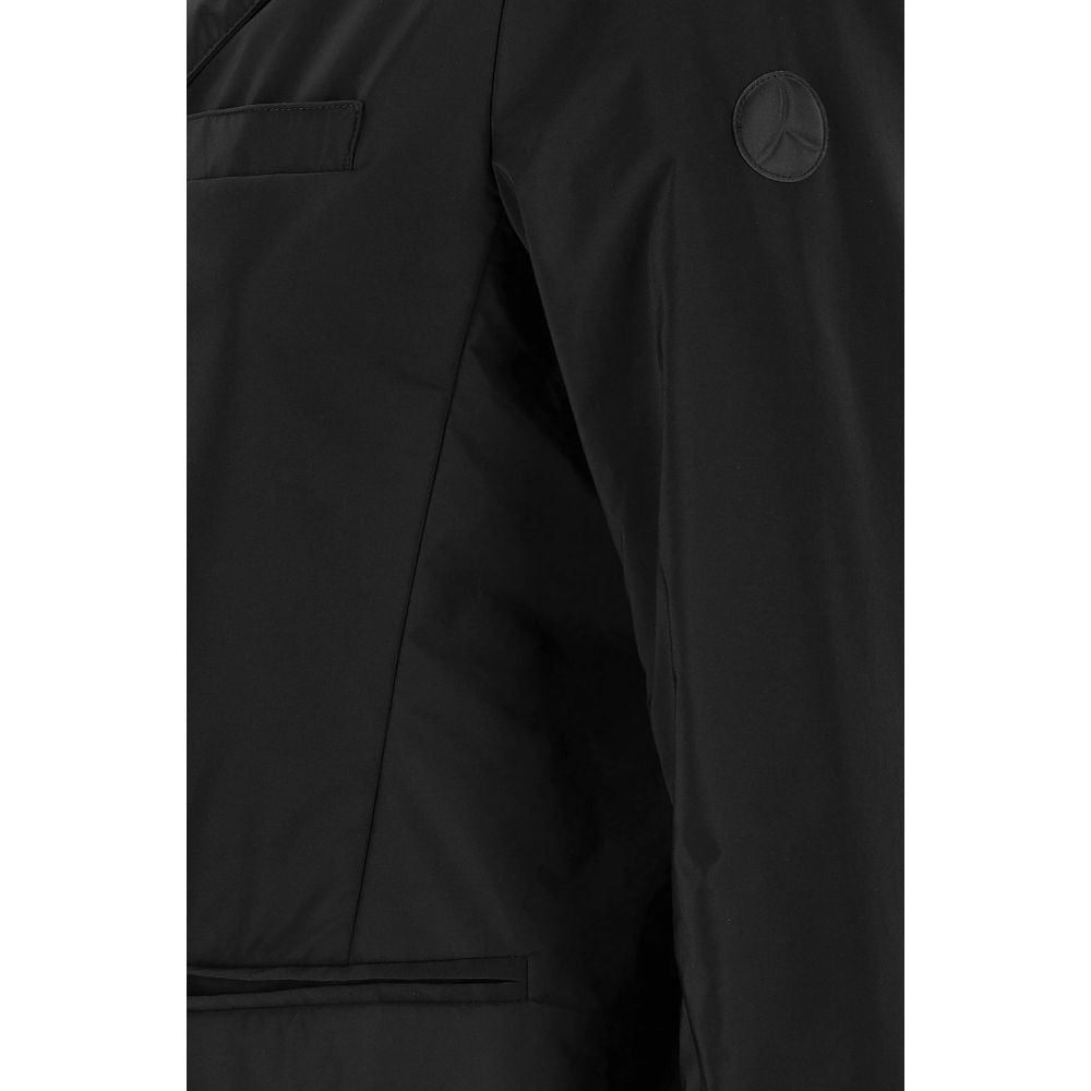 Schwarze Polyesterjacken &amp; -mäntel