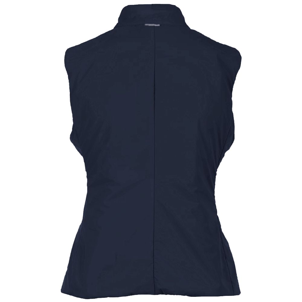 Gilet in nylon blu