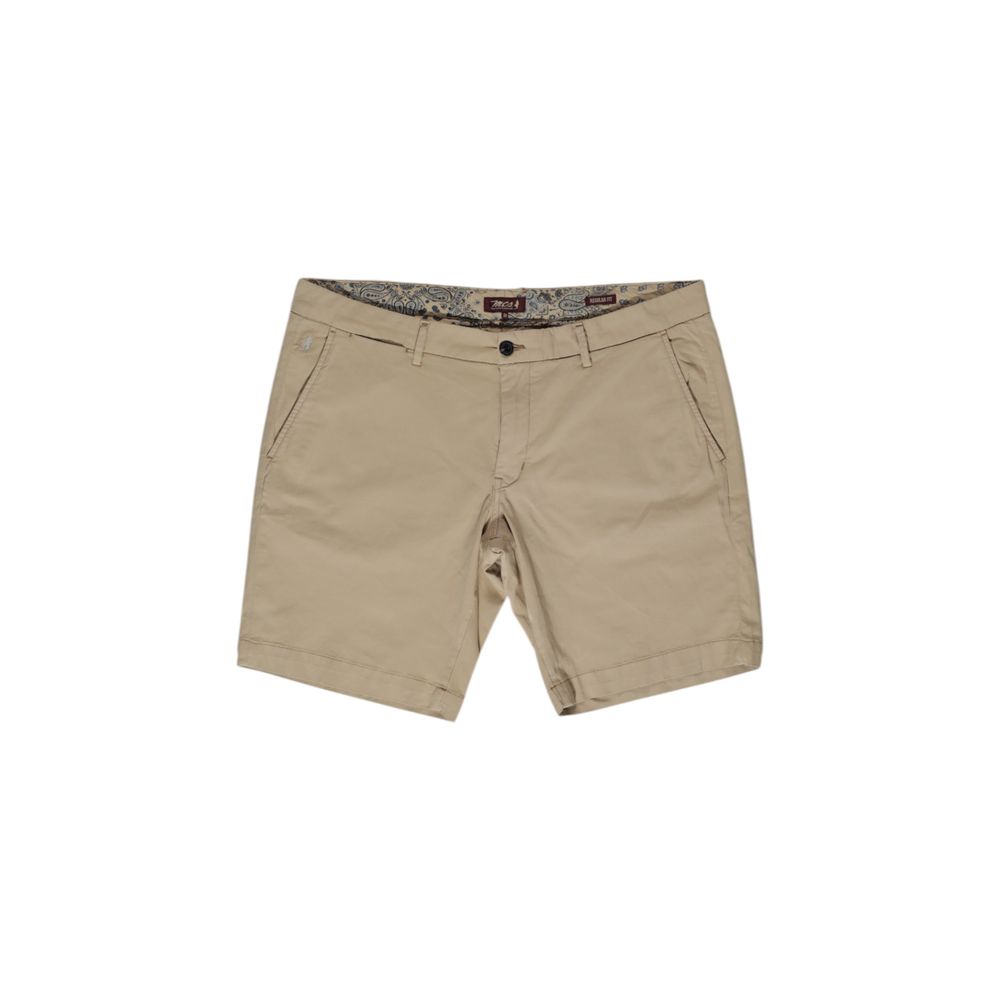 Beige Cotton Short