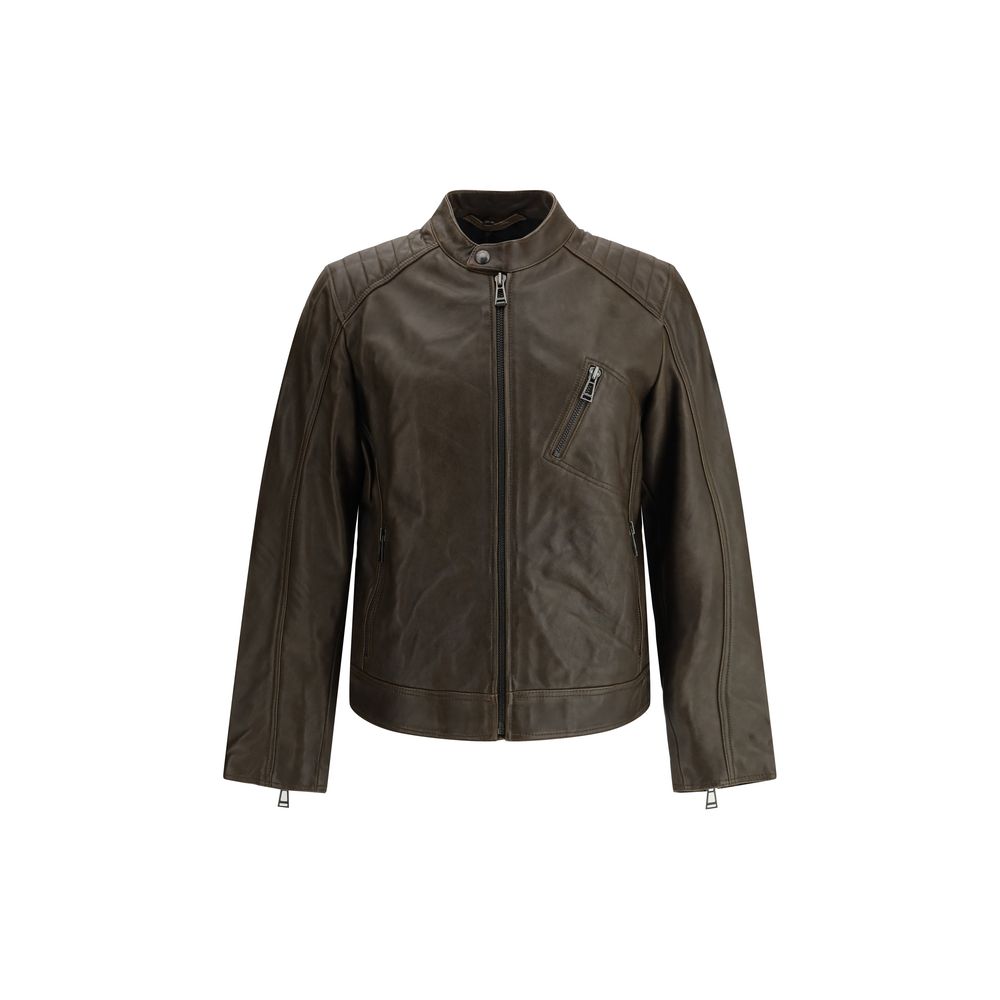 Lambskin V Racer Jacket