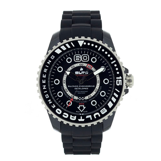 Black Silicone Watch