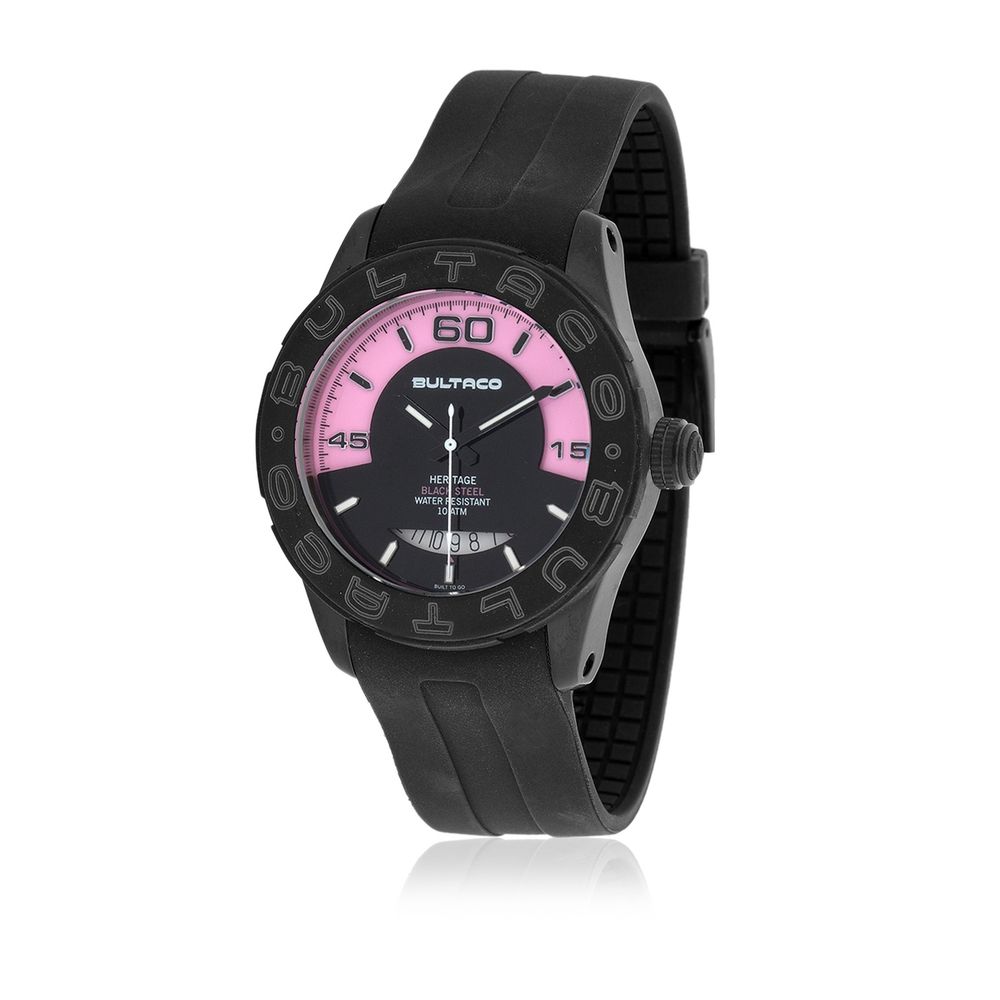 Black Rubber Watch