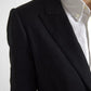 Black Long Sleeve Coat Blazer Jacket