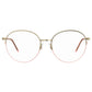 Love Moschino Rose Gold Metal Frames