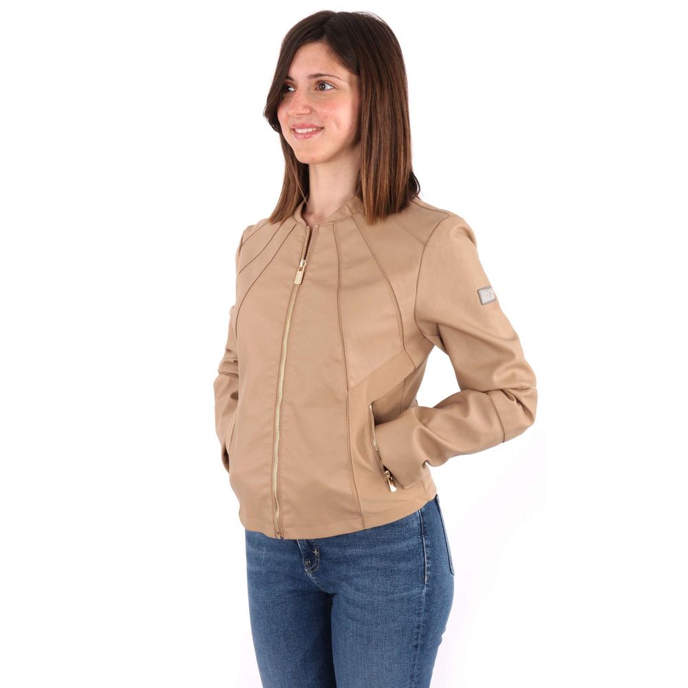 Giacche e cappotti in polietilene beige
