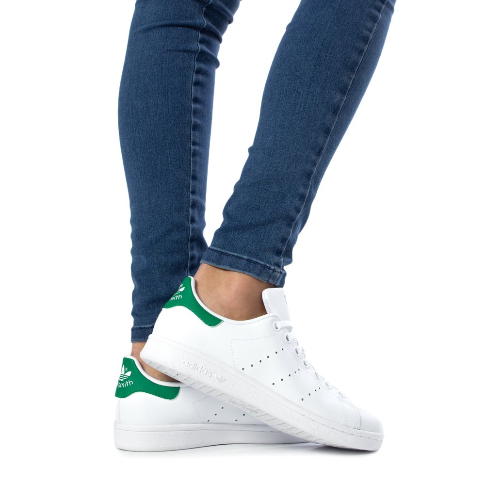 Grüner Ledersneaker