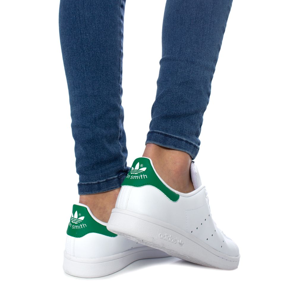 Grüner Ledersneaker