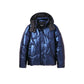 Blue Polyamide Jackets & Coat