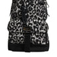 Borsa a tracolla Hobo Jacquard leopardata multicolore