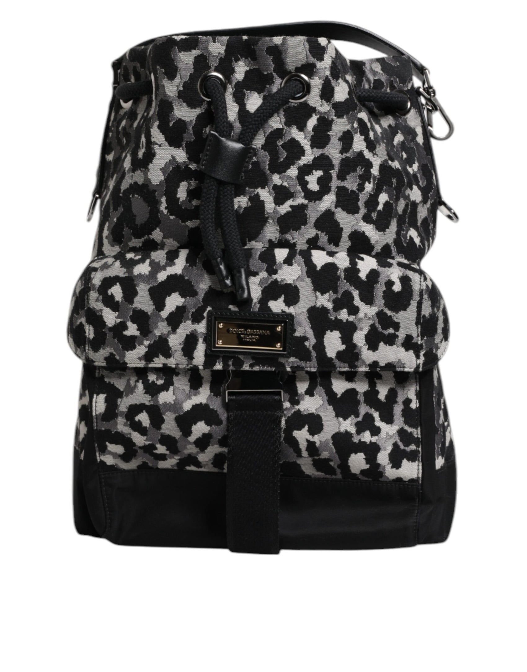 Multicolor Leopard Jacquard Hobo Crossbody Borse Bag