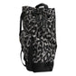 Borsa a tracolla Hobo Jacquard leopardata multicolore