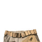 Mehrfarbige rekonstruierte Flight Cargohose