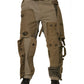 Mehrfarbige rekonstruierte Flight Cargohose