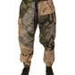 Mehrfarbige Jogginghose mit Camouflage-Muster