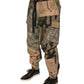 Mehrfarbige Jogginghose mit Camouflage-Muster