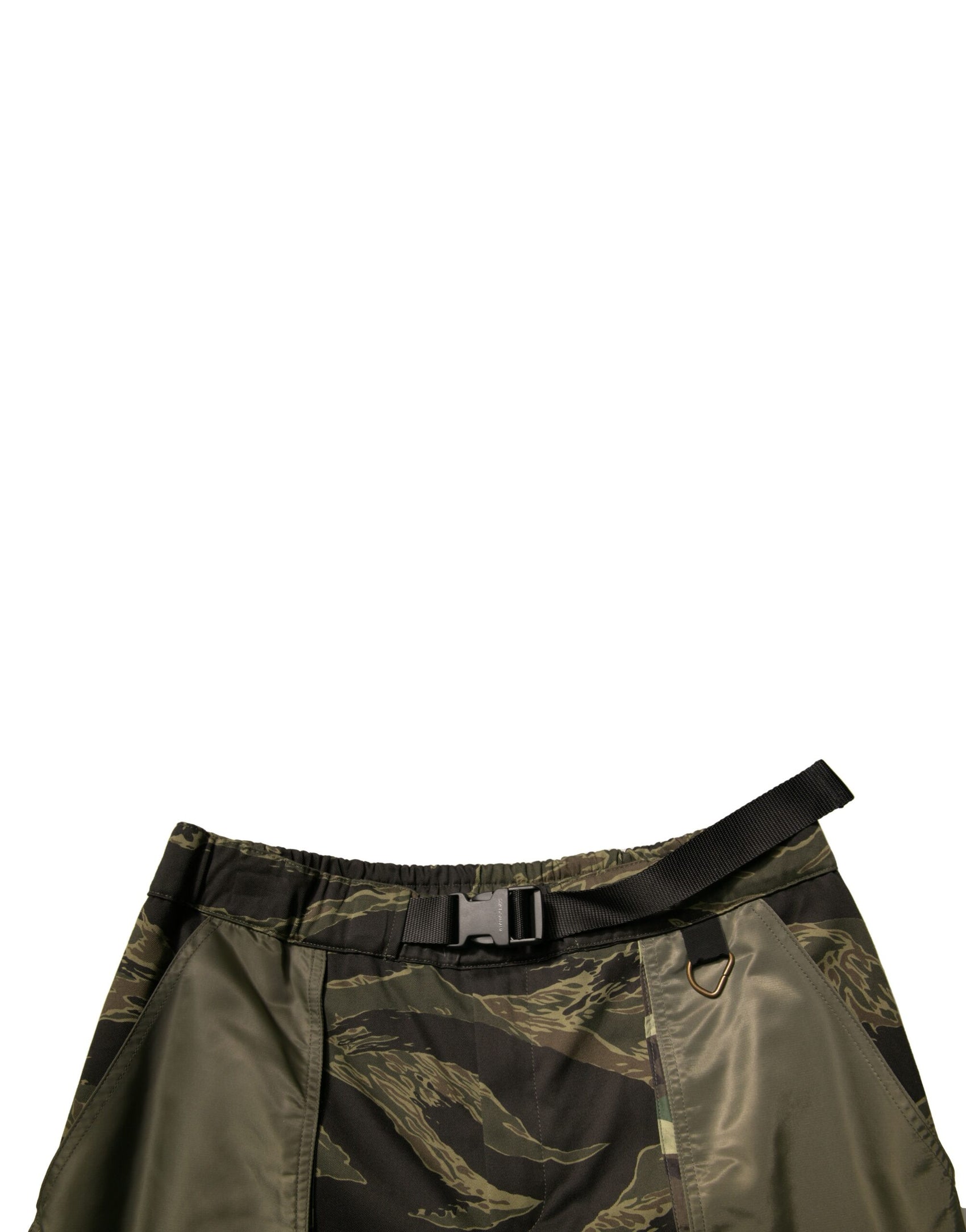 Grüne Jogger-Cargohose aus Baumwolle