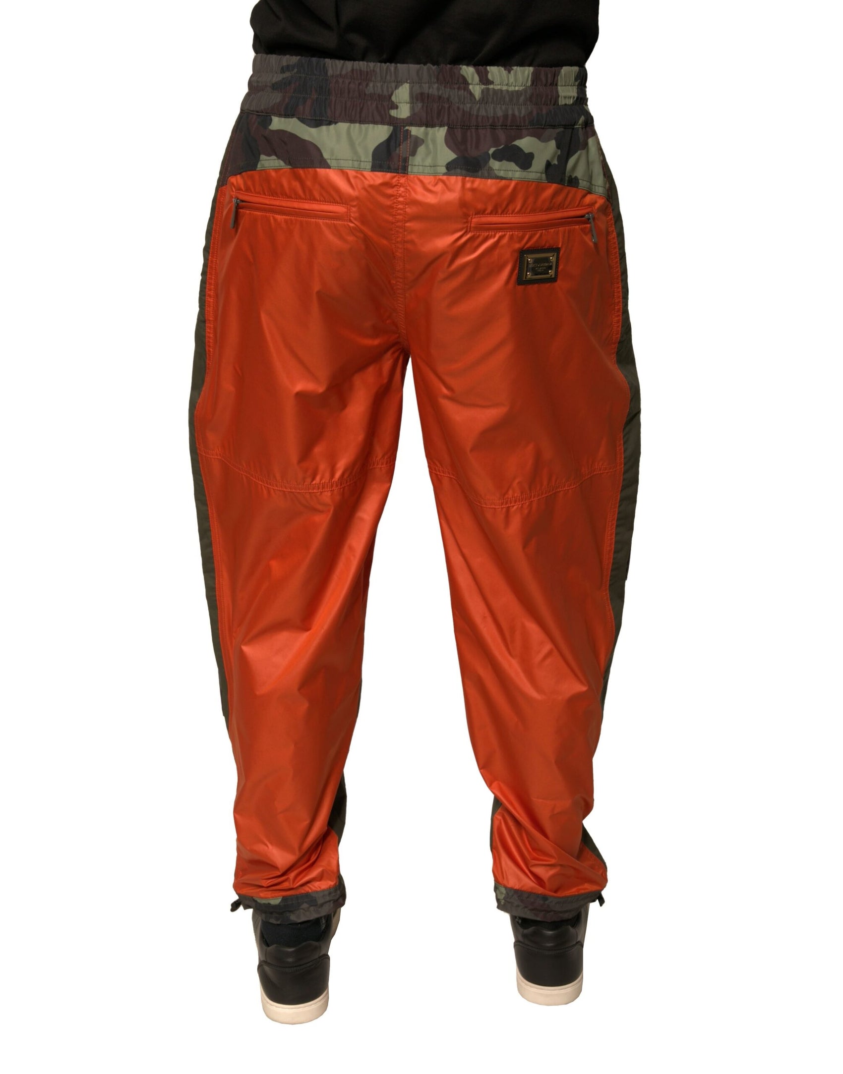 Mehrfarbige Cargo-Jogginghose mit Camouflage-Muster