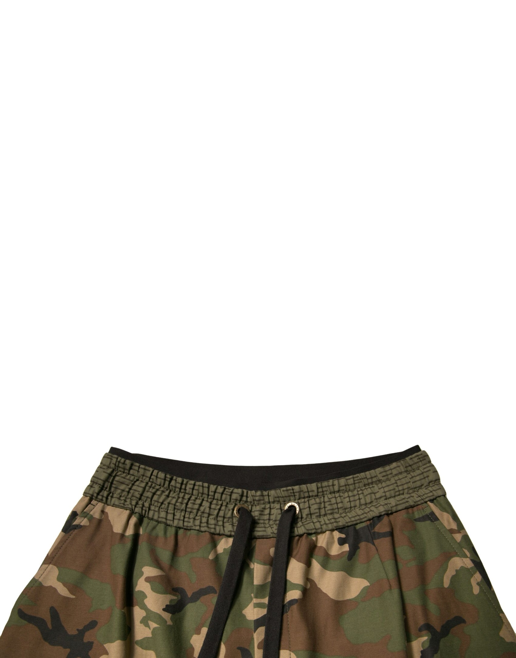 Mehrfarbige Camouflage Cargo-Jogginghose