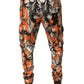 Mehrfarbige Cargo-Jogginghose mit Camouflage-Muster