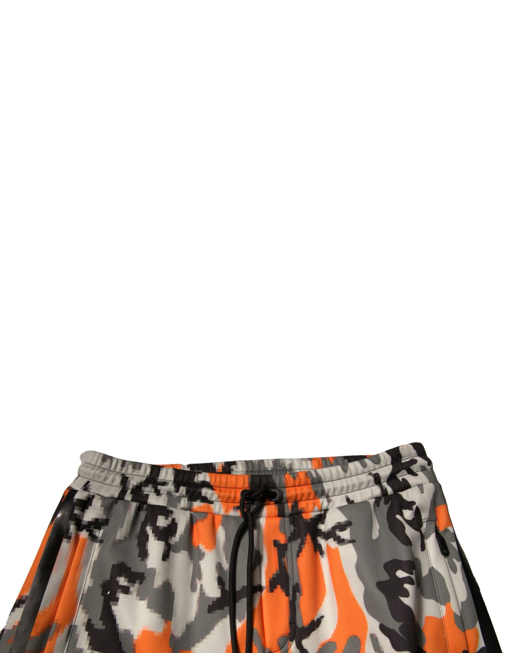 Mehrfarbige Cargo-Jogginghose mit Camouflage-Muster