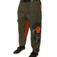 Mehrfarbige Cargo-Jogginghose mit Camouflage-Muster
