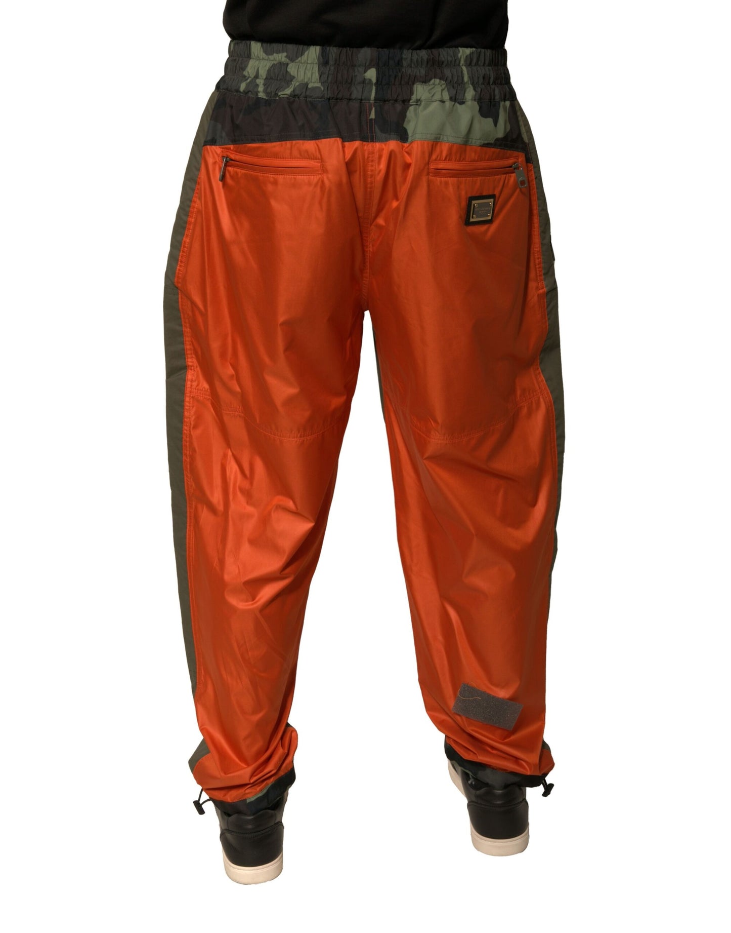 Mehrfarbige Cargo-Jogginghose mit Camouflage-Muster