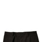 Schwarze Cargohose aus Baumwolle für Herren