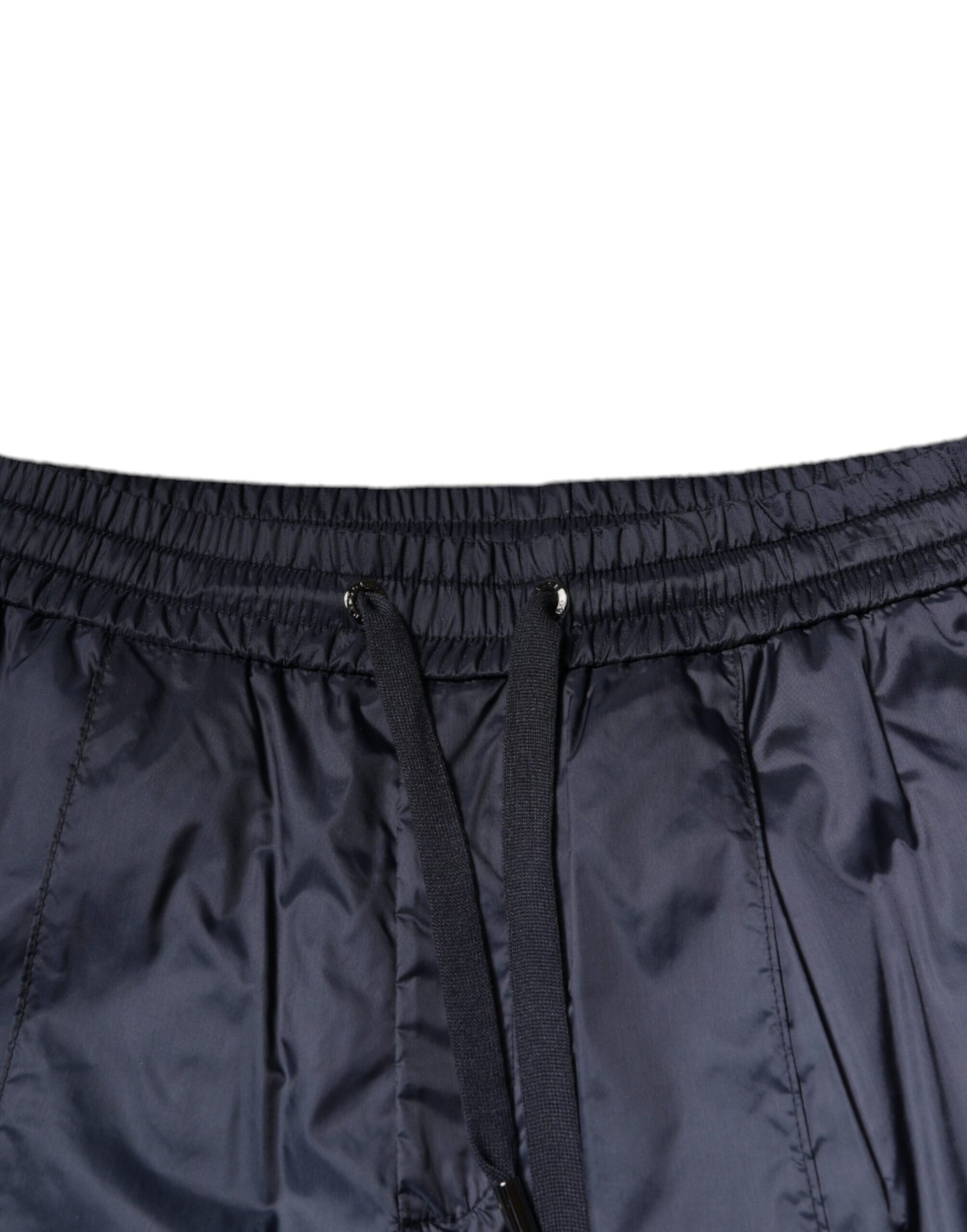 Dunkelblaue Skinny-Jogginghose aus Baumwolle