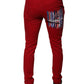 Skinny-Jeans aus Baumwolle mit Logo von Red Crown