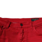 Skinny-Jeans aus Baumwolle mit Logo von Red Crown