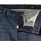 Blaue Skinny-Jeans aus Baumwolle mit Logo-Schild