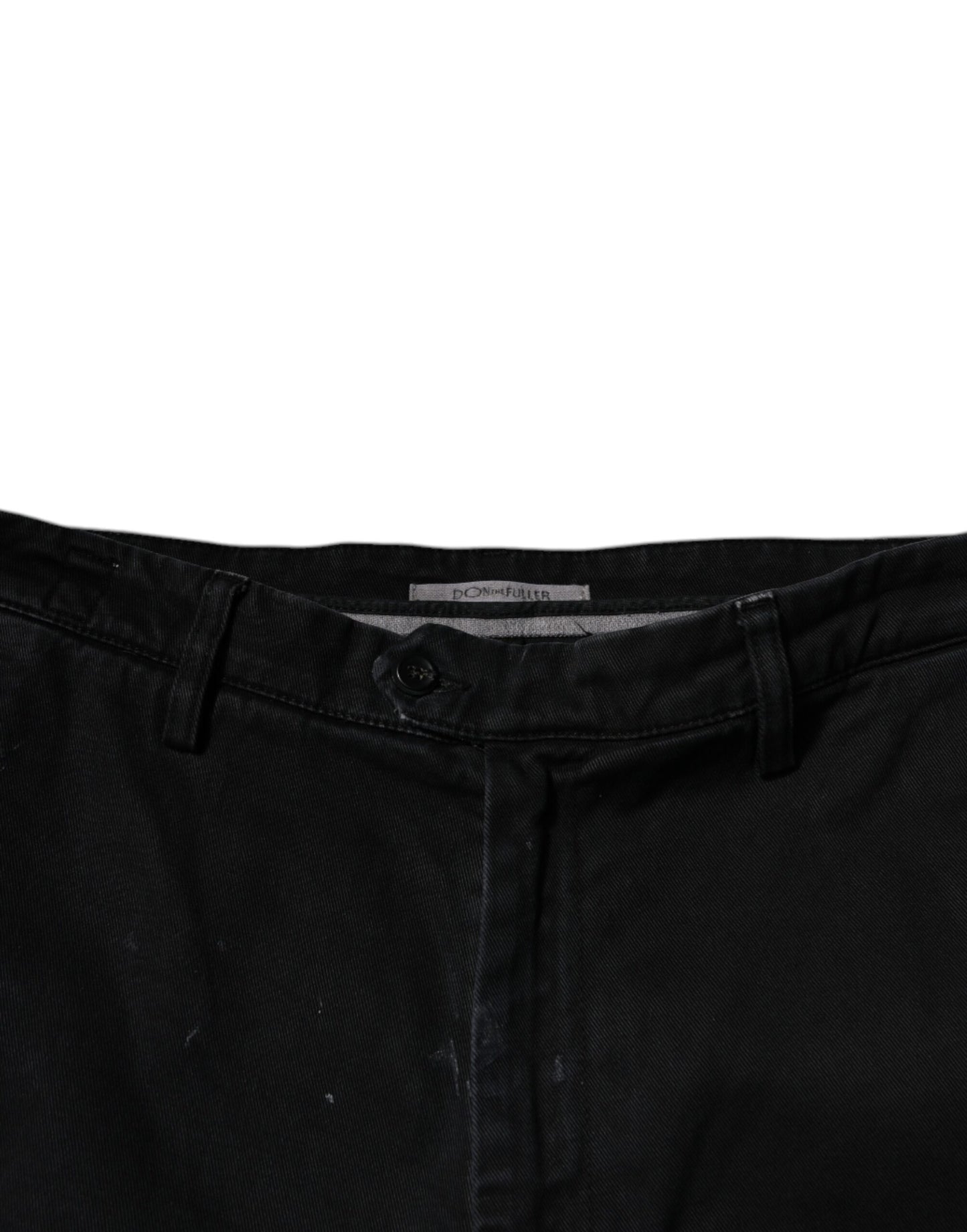 Schwarze HOUSTON Herren Cropped Denim Jeans