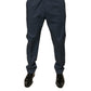 Dunkelblaue Skinny-Hose aus Baumwollstretch für Herren