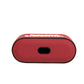 Red PVC Embossed Logo Plaque Holder Airpods Case