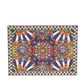 Dolce & Gabbana Multicolor Carretto Siciliano Envelope Post Card Holder