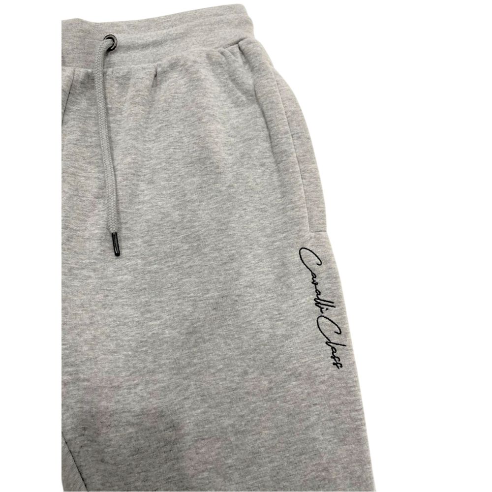 Graue Damen-Sporthose aus Polyester