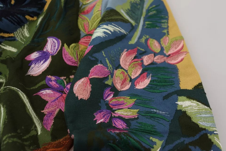 Pullover aus Wolle und Seide mit Logo