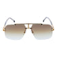 Goldene Herren Sonnenbrille