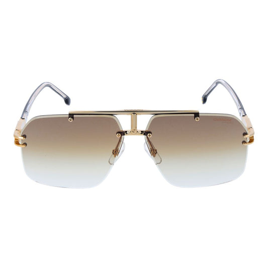 Goldene Herren Sonnenbrille