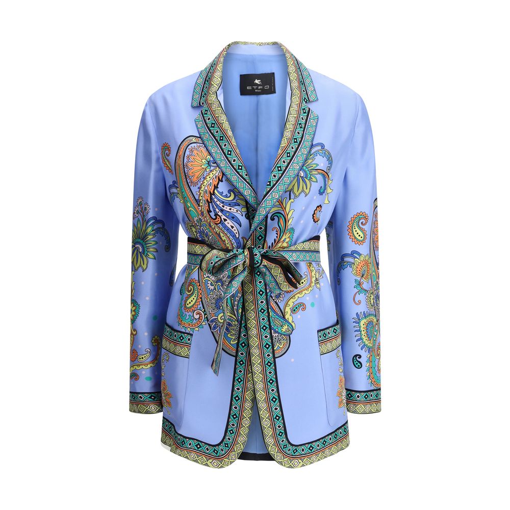 Embellished silk Jacket