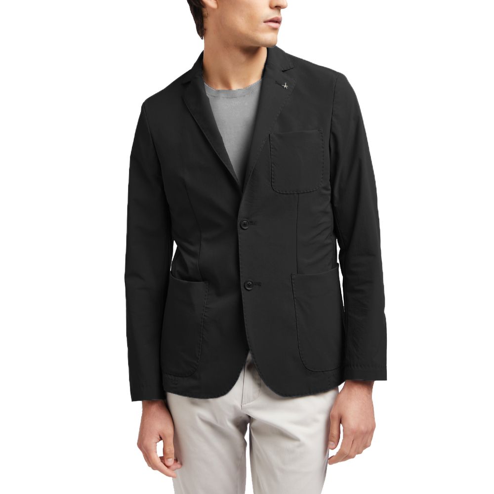 Black Polyamide Blazer