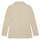 Beige Linen Blazer