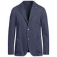 Blue Cotton Blazer