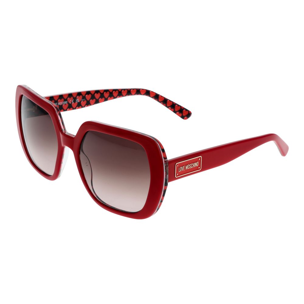 Rote Damen Sonnenbrille