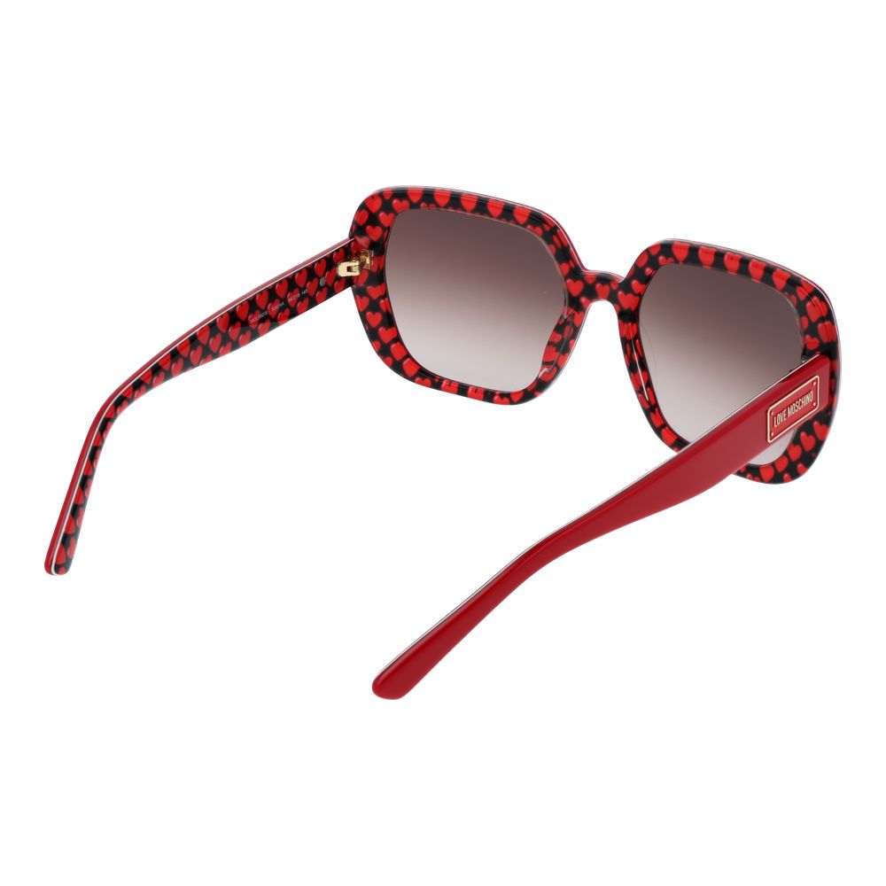 Rote Damen Sonnenbrille