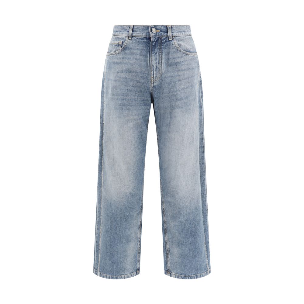 Locker geschnittene Jeans