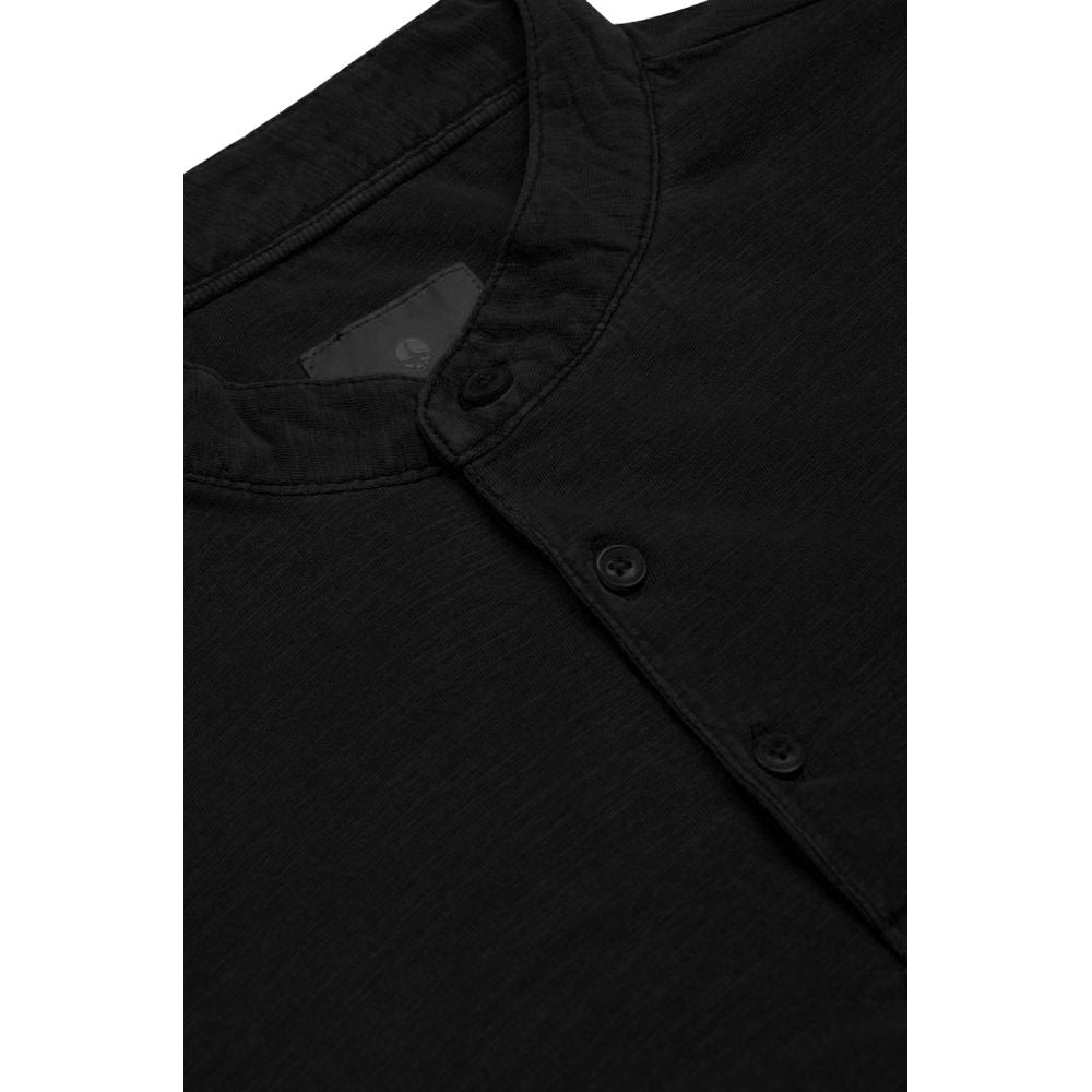 Black Cotton T-Shirt